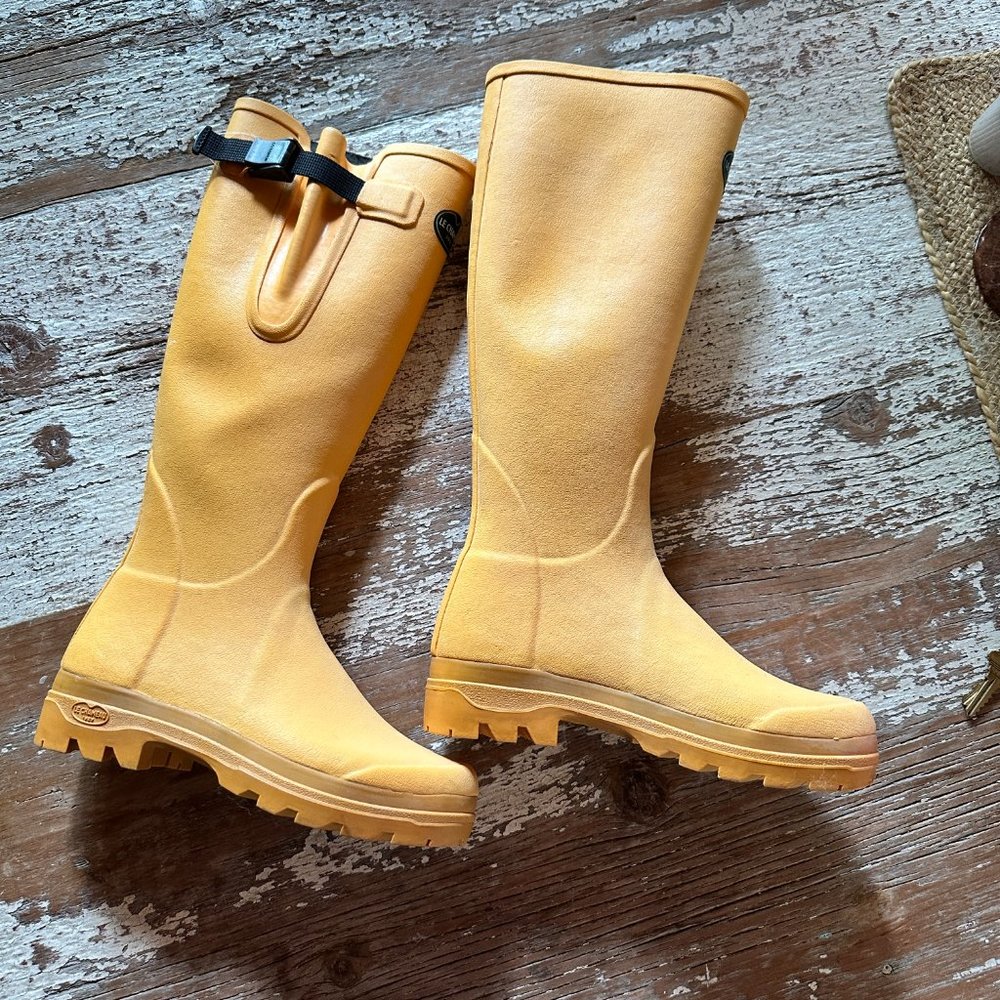 Le Chameau Rain Boots Sz 38